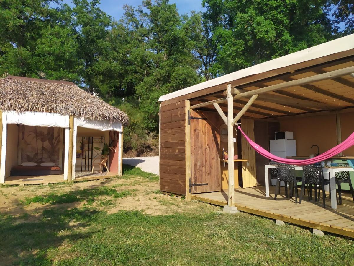 Camping Domaine De Senaud Albon Екстериор снимка