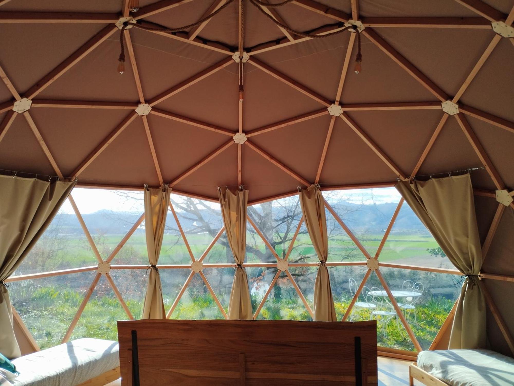 Camping Domaine De Senaud Albon Екстериор снимка