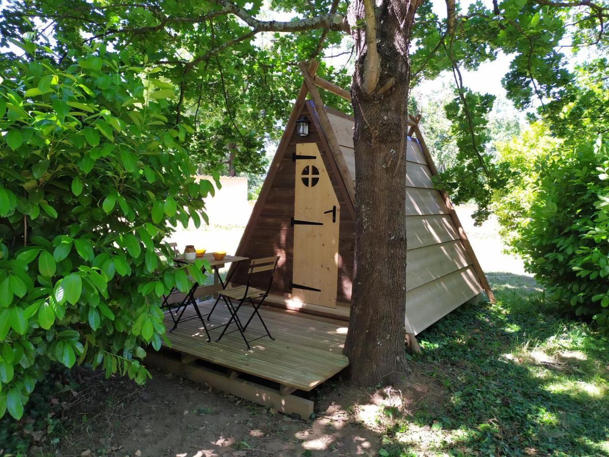 Camping Domaine De Senaud Albon Екстериор снимка