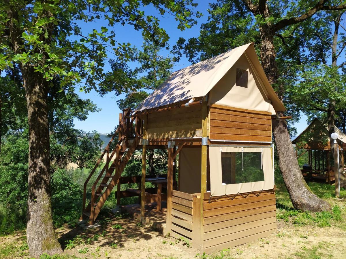 Camping Domaine De Senaud Albon Екстериор снимка
